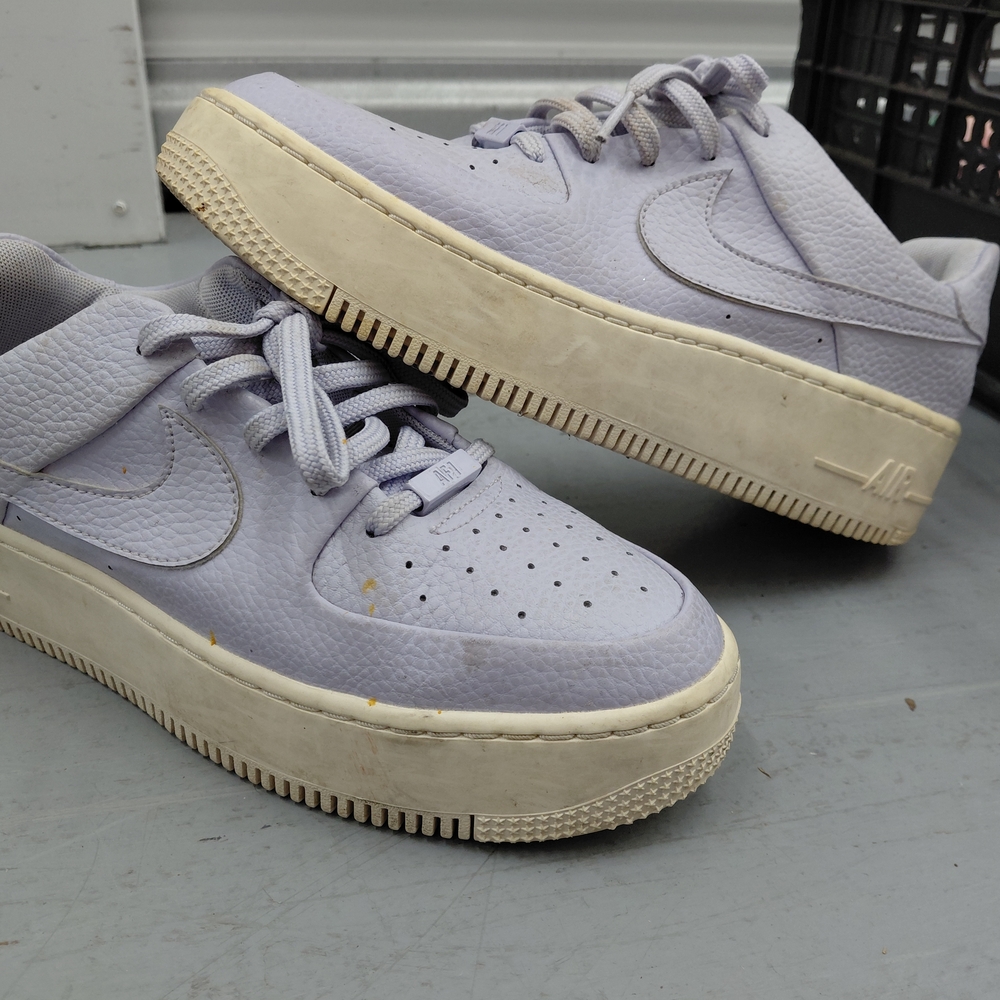 Nike Lavender Sneakers with Cream Soles